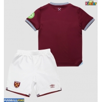 West Ham United Heimtrikotsatz Kinder 2025-26 Kurzarm (+ Kurze Hosen)